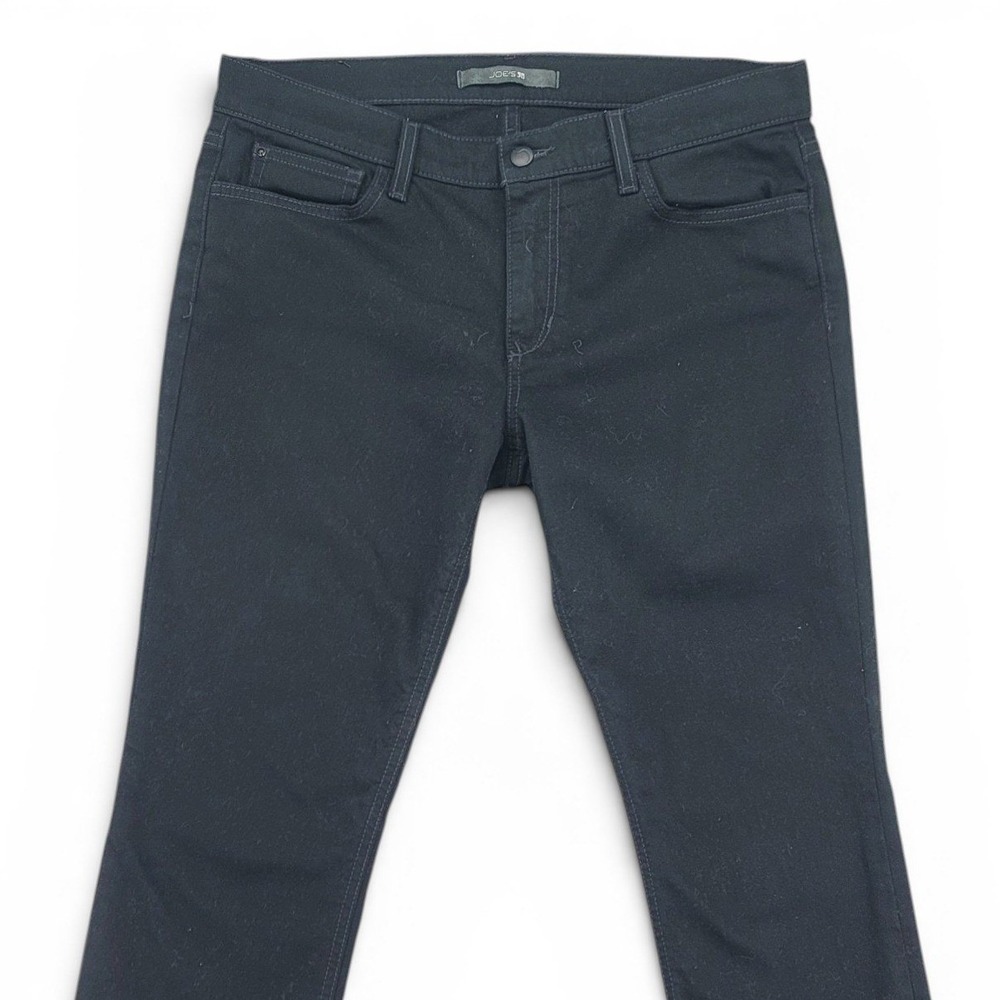 Joe's Jeans Lynden Skinny Jeans Womens 30 Black Stretch Denim Low Rise EUC